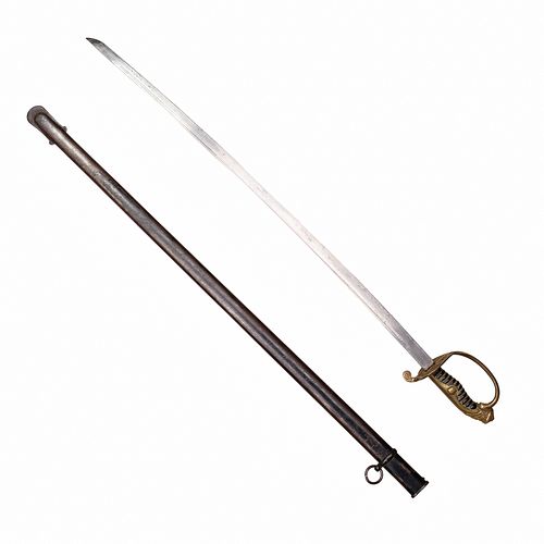WWII JAPANESE ARMY OFFICER'S SWARD & SCABBARD 