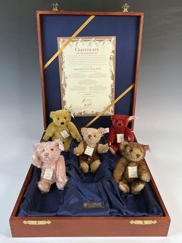 STEIFF UK BABY BEARS 1994-1998 IN BOX