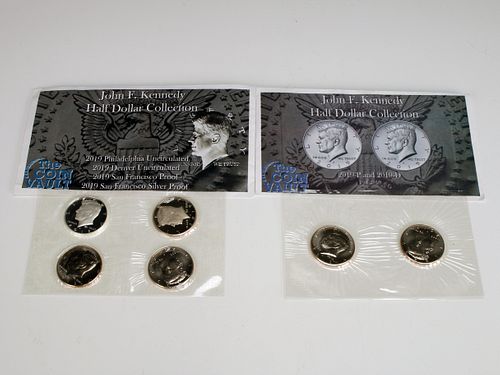 2019 KENNEDY HALF DOLLAR COINS SILVER PROOF UNCIRCULATED