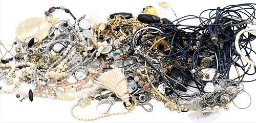 Lot of Costume and Silver Jewelry.