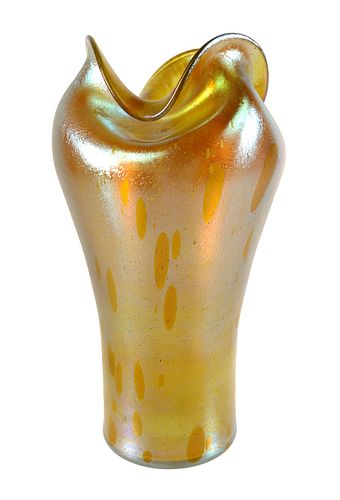 Antique Art Nouveau LOETZ Art Glass Vase