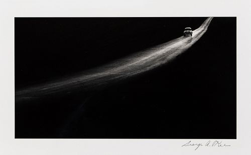 George Andrew Tice 'Country Road' Gelatin Silver Print