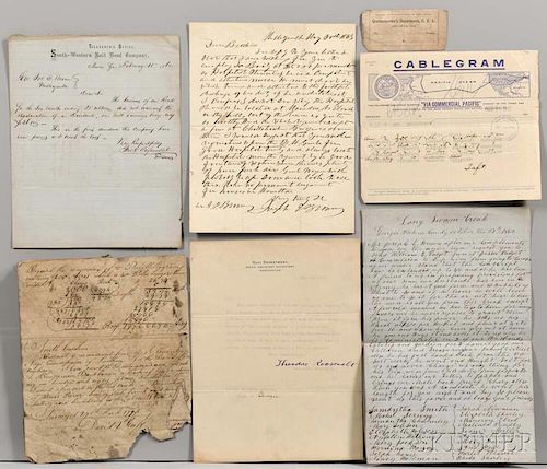 Assortment of Documents, Civil War and Others.