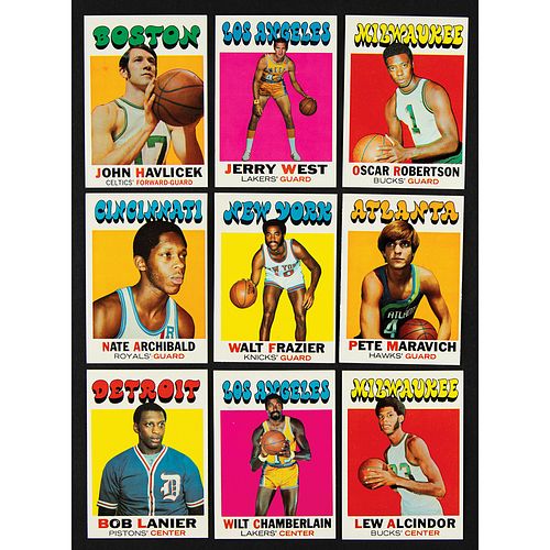 1971 Topps Basketball Complete Set (233/233)