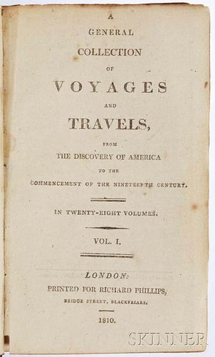 Mavor, William Fordyce (1758-1837) A General Collection of Voyages and Travels from the Discovery of America to the Commencem