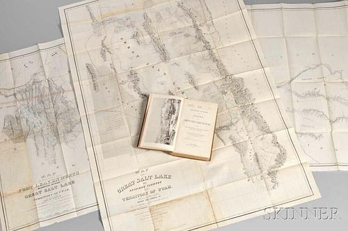 Stansbury, Howard (1806-1863) Exploration & Survey of the Valley of the Great Salt Lake of Utah.