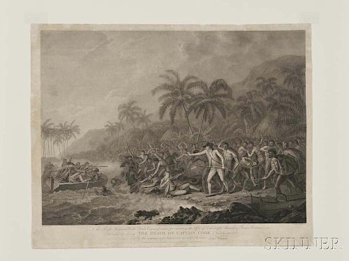 Webber, John (1751-1793) The Death of Captain Cook.