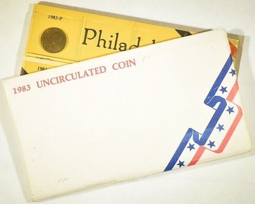 1983 UNCIRCULATED COIN SET PRIVATE ISSUE