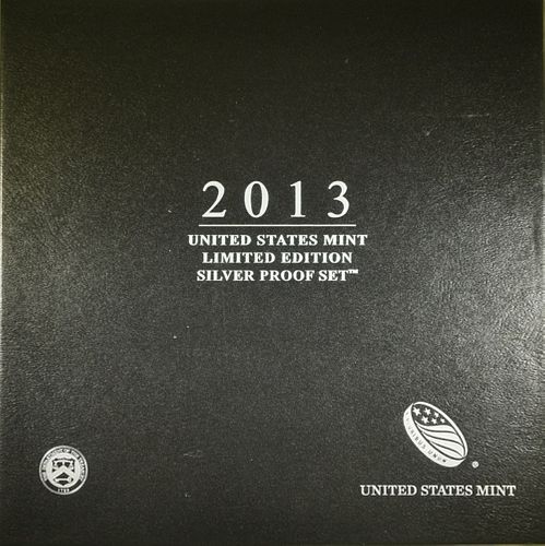 2013-S SILVER LIMITED EDITION PROOF SET