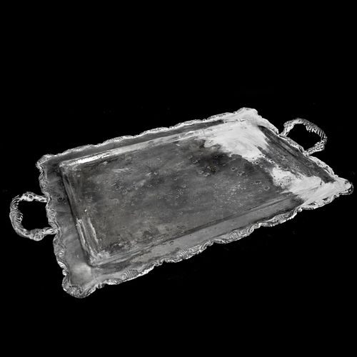 Peruvian Sterling Silver Serving Tray