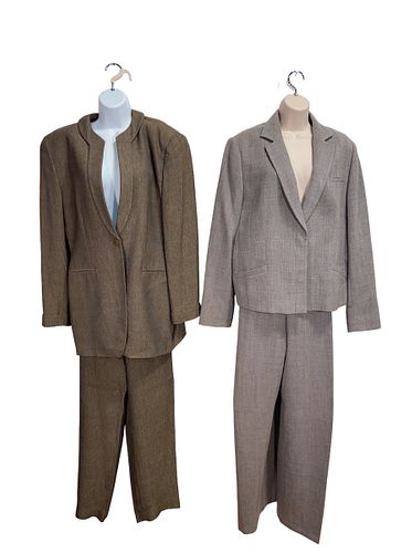Two Vintage GIORGI ARMANI Women's Pant Suits