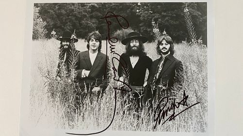 The Beatles rare band photo 