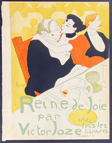 Toulouse-Lautrec - Couple Kissing