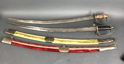 A Group of 2 Swords and Sheaths