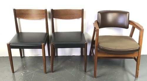 Pair of Danish Modern Teak Side Chairs