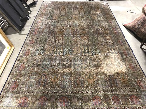 Indian Handmade Silk Carpet