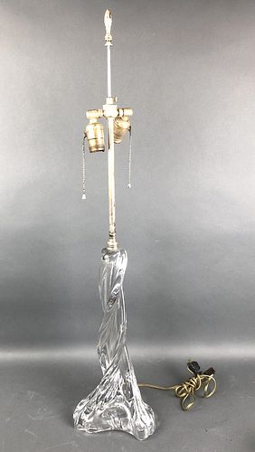 Baccarat Crystal Lamp