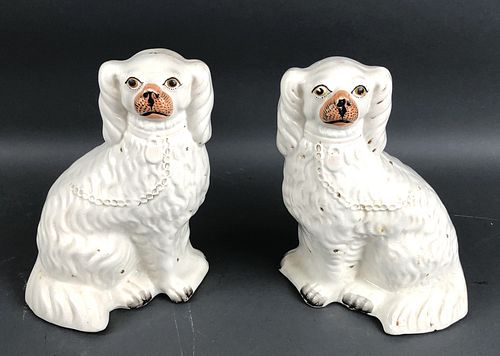 Pair of Staffordshire Dogs