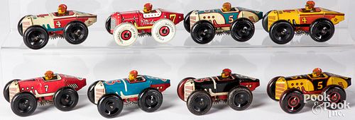 Marx race cars