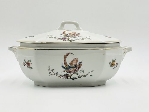 Large Porcelain Tureen With Lid. Marked GÖC 13255-59