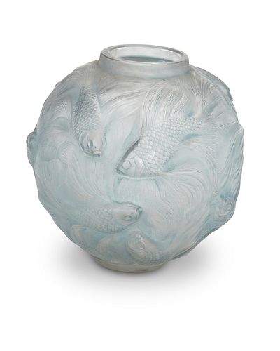 A R. Lalique "Formose" glass vase