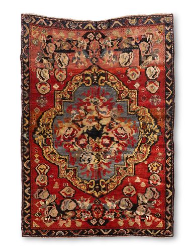 A Persian Karabagh wool rug