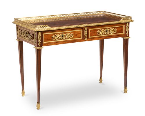 A Louis XVI-style desk