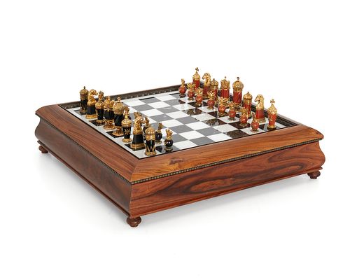 A Faberge Imperial Chess Set