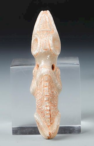 Taino Man/Iguana Transformation Pendant (1000-1500 CE)