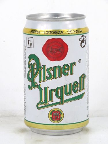 1994 Pilsner-Urquell Bier 12oz Tab Top Can Plzen, Czechoslovakia
