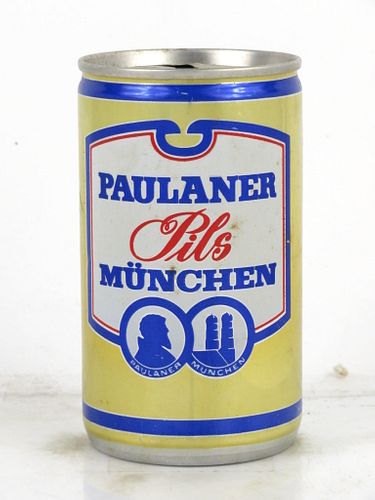 1979 Paulaner Pils Beer 12oz Tab Top Can Munich, Germany
