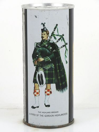 1969 Piper Export Ale "Piper of the Gordon Highlanders" 16oz One Pint Tab Top Can Glasgow, Scotland