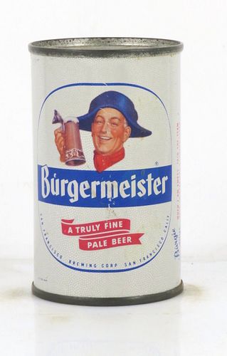 1958 Burgermeister Beer Mini Can San Francisco, California