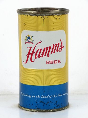 1956 Hamm's Beer 11oz Flat Top Can 79-05.1 San Francisco, California
