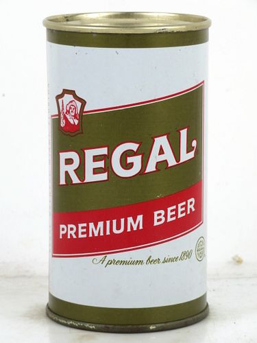 1960 Regal Premium Beer 12oz Flat Top Can 121-32 Miami, Florida