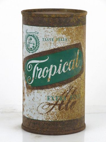 1959 Tropical Extra Fine Ale 12oz Flat Top Can 140-05 Tampa, Florida