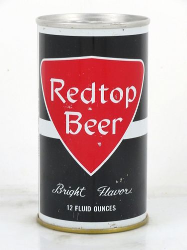 1968 Redtop Beer 12oz Tab Top Can T113-10v Unisted. Evansville, Indiana