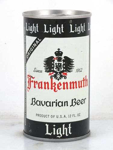 1968 Frankenmuth Bavarian Light Beer 12oz Tab Top Can T66-13 Frankenmuth, Michigan