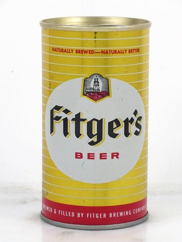 1971 Fitger's Beer 12oz Tab Top Can T65-21.2 Duluth, Minnesota