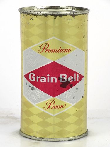 1961 Grain Belt Premium Beer 12oz Flat Top Can 74-01.1 Minneapolis, Minnesota