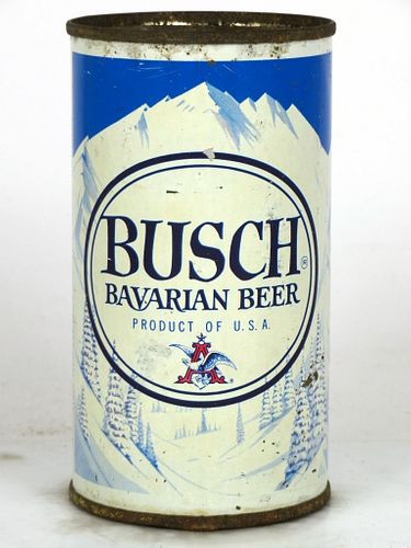 1961 Busch Bavarian Beer 12oz Flat Top Can 47-26 Saint Louis, Missouri