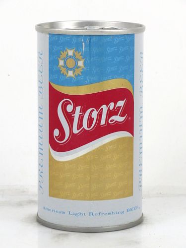 1970 Storz Beer 12oz Tab Top Can T128-20.1 Omaha, Nebraska