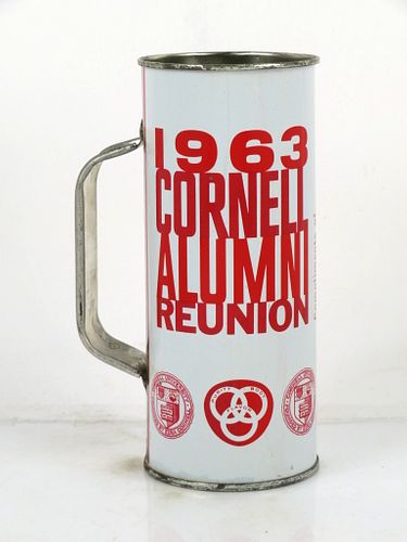 1963 1963 Cornell Alumni Reunion 16oz One Pint Flat Top Can T218-03 Newark, New Jersey