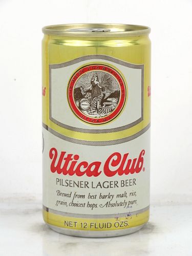 1977 Utica Club Pilsener Lager Beer 12oz Tab Top Can T132-25v Unpictured. Utica, New York
