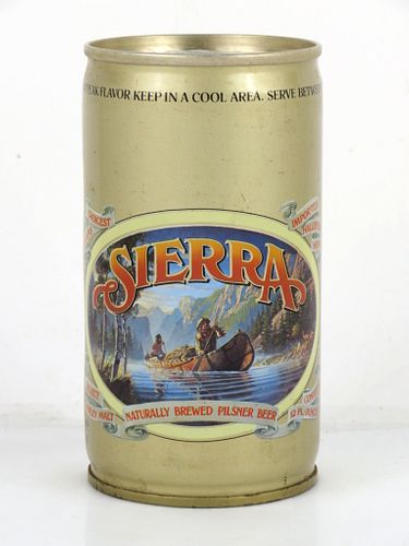 1977 Sierra Beer 12oz Tab Top Can T124-35 Pittsburgh, Pennsylvania