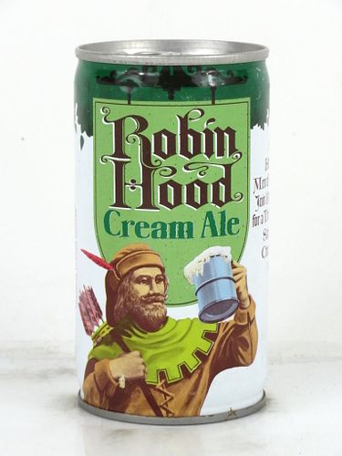 1979 Robin Hood Cream Ale 12oz Tab Top Can T116-11 Pittsburgh, Pennsylvania