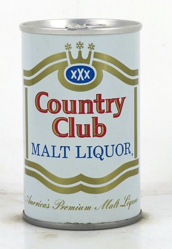 1974 Country Club Malt Liquor 8oz 7 to 8oz Can T28-24 San Antonio, Texas
