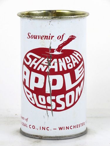 1971 Shenandoah Apple Blossom Festival 12oz Flat Top Can Unpictured. Chicago, Virginia