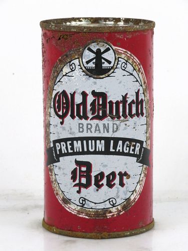 1966 Old Dutch Premium Lager Beer 12oz Tab Top Can T100-15 Norfolk, Virginia