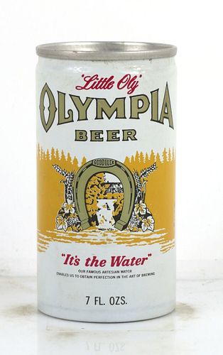 1975 Olympia Beer 7oz 7 to 8oz Can T29-12 Tumwater, Washington